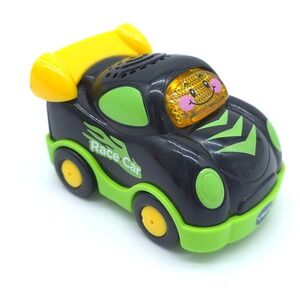 VTech Go! Go! Smart Wheels Race Car Kids Black Green Yellow Interactive Toy